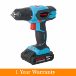 FIXTEC 20V Cordless Drill with one battery