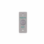 Hikvision sandblasted aluminum Exit Button (Hollow Mount)